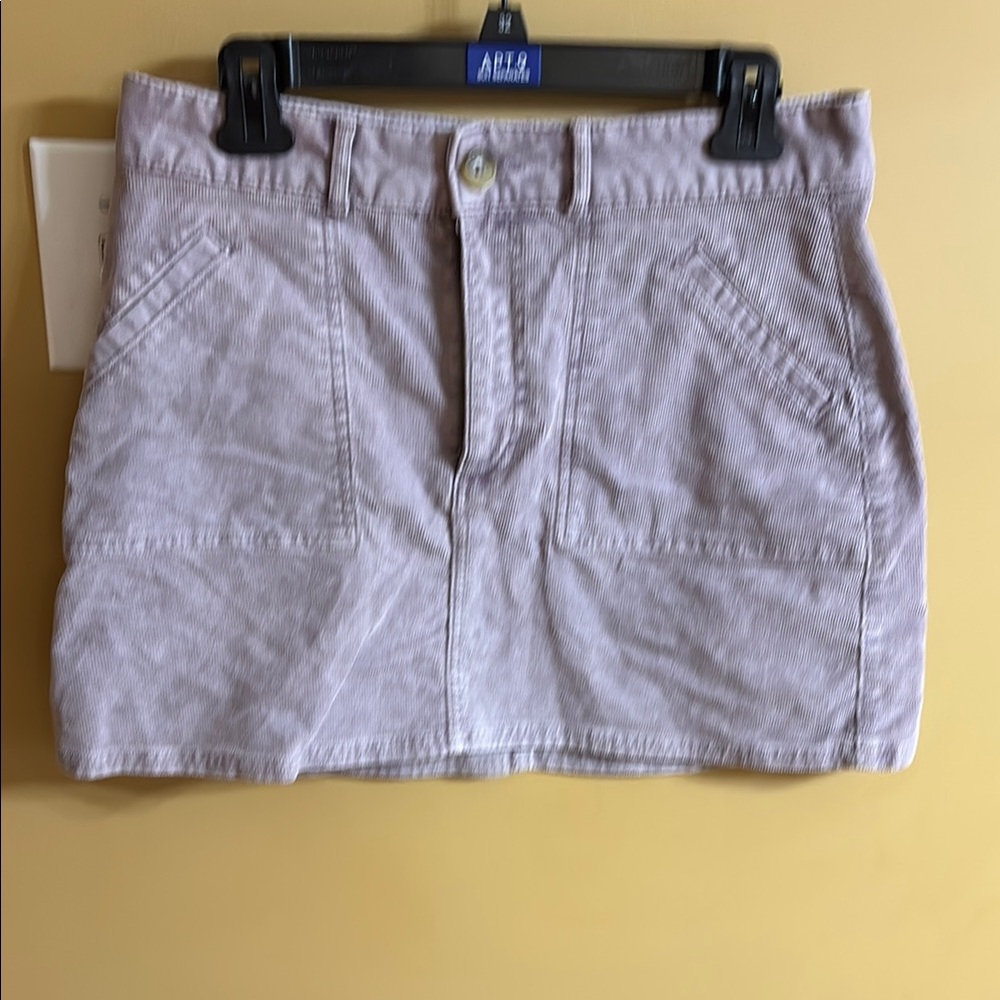 American Eagle Light Purple Denim Skirt